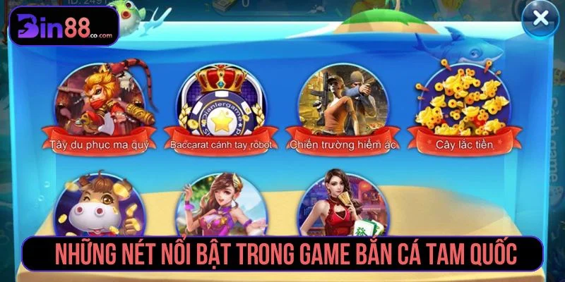 Bắn Cá Tam Quốc - Cách Chơi, Chọn Phòng Và Quản Lý Đạn Hệ thống vũ khí trong bắn cá Tam Quốc