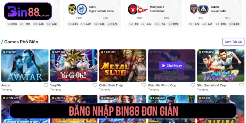 Đăng Nhập BIN88 - Cách Truy Cập Và Xử Lý Lỗi Tài Khoản Đăng nhập Bin88
