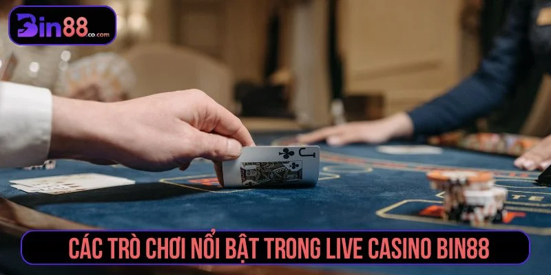 Casino Live Dealer - Cách Chơi, Trò Phổ Biến Và Lưu Ý Các trò chơi phổ biến trong casino live dealer