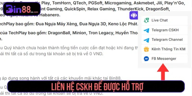 Đăng Nhập BIN88 - Cách Truy Cập Và Xử Lý Lỗi Tài Khoản Người chơi không đăng nhập được có thể liên hệ bộ phận hỗ trợ