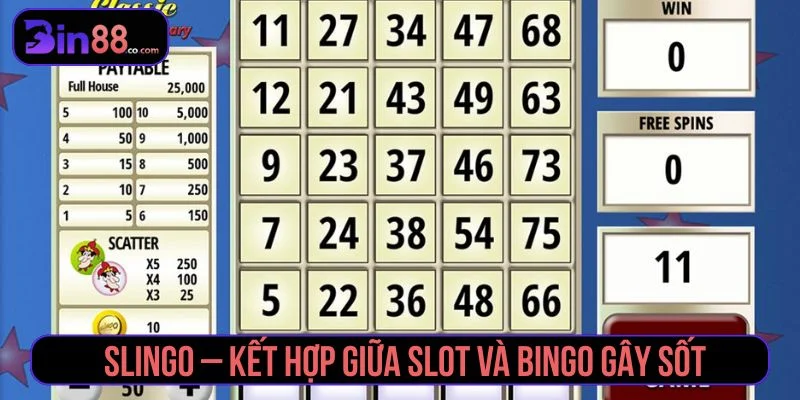 Slingo - Cách Chơi, Biểu Tượng Đặc Biệt Và Quản Lý Xu slinggo