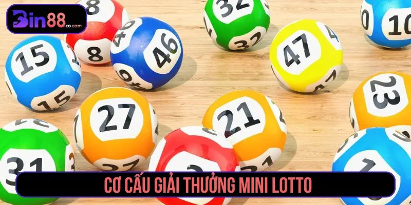 Mini Lotto - Cách Chơi, Cơ Cấu Giải Và Lưu Ý Chọn Số Thông tin về cơ cấu giải thưởng Mini Lotto