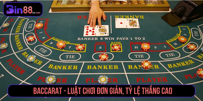 Top 10 Trò Chơi Game Bài Phổ Biến Cho Người Mới Baccarat trong nhóm trò chơi game bài phổ biến